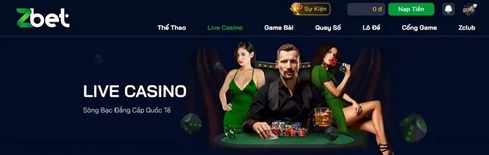 Casino ZBET Sòng Bạc Trực Tuyến Uy Tín Cho Mọi Cược Thủ Casino ZBET cung cấp sòng bạc trực tuyến đẳng cấp