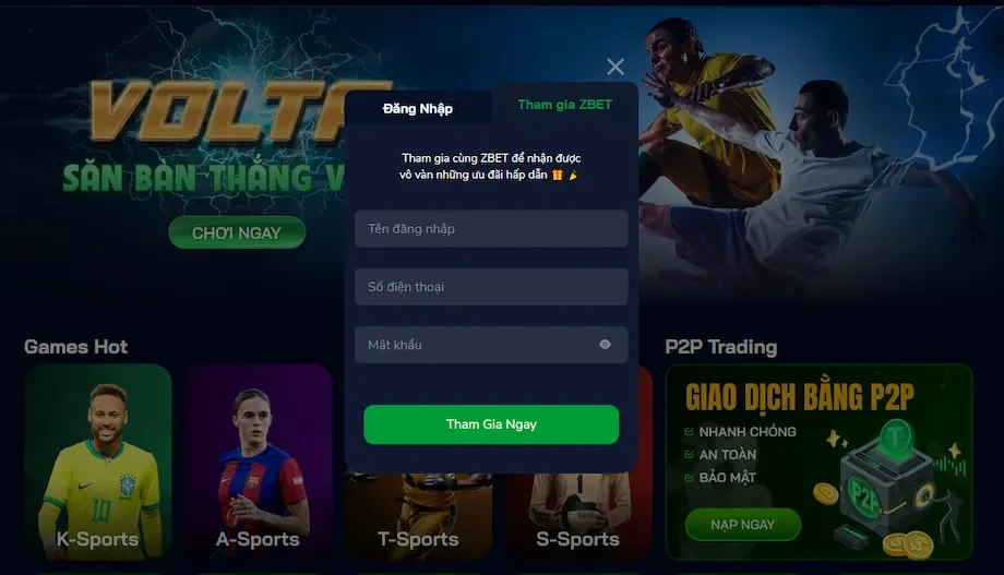 Zbet | Nhà cái cá cược thể thao đẳng cấp mới nhất 2025 Chỉ nên đăng ký một tài khoản tại nhà cái Zbet